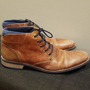 Bull Boxer Brown Leather dress shoes